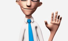 Hugo é o boneco em 3D criado pela Hand Talk para facilitar a comunicação com os surdos