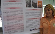 Bolsista do projeto Feijão com Arroz, Raphaella se diz feliz em integrar a iniciativa