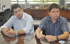 Professores Gabriel Soares e Marcelo Felizberto