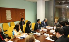 Reunião em Brasília com a ministra Marta Suplicy