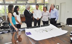 Reunião no Gabinete do Reitor avalia o projeto