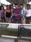 Estudantes acompanham atividades práticas desenvolvidas no Centro de Recursos Pesqueiros e Aquicultura da Codevasf