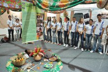 Alunos da Escola Princesa Isabel participam de atividades na Tenda Damião Alexandrino