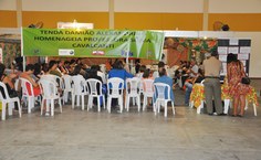 A Tenda Damião Alexandrino ficou lotada todo o dia