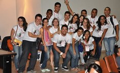 Comissão organizadora da 13ª Semana dos Estudantes de Comunicação, a Secom