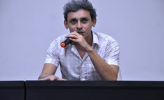 O professor Sivaldo Pereira falou sobre o novo site do COS e destacou sua importância