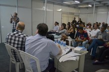 Professores e alunos do COS participaram das atividades