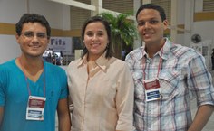 Jhonathan, Ana Carolina e Deriky Pereira, do Jeca, receberam certificado de Excelência Acadêmica