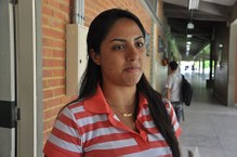 Mávyla Tenório, fera da Engenharia de Petróleo, acredita que a integração é importante no início do curso