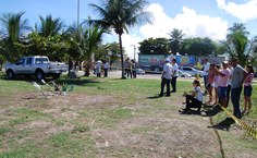 Todos respeitaram as normas de segurança e mantiveram a distância estabelecida da base de decolagem