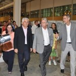 Governador visita Alagoas Caiite e é recepcionado pelo reitor Eurico Lôbo e pela vice-reitora Rachel Rocha