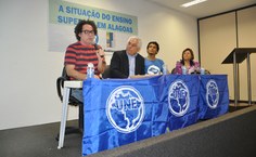 Reitor da Uneal, Jairo Campos, destaca a situação do ensino superior no Estado