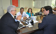 Reunião com o secretário Municipal da Saúde de Maceió -João Marcelo Lira