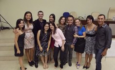 Instrutores e coordenadoras do curso de Espanhol