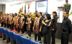 Corufal se apresenta na abertura do encontro dos servidores da universidade, em outubro de 2011