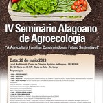 Centro de Ciências Agrárias sedia o 4º Seminário Alagoano de Agroecologia