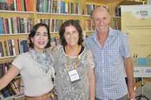 Professores Clara Suassuna e Sérgio Borba prestigiam o evento