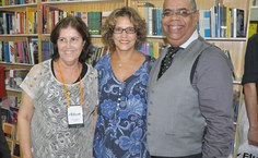 Os professores Eraldo Ferraz e Isabel Brandão estiveram presentes