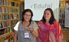 Stela Lameiras e Rachel Rocha destacam o papel da Edufal no Estado de Alagoas