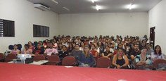 Auditório ficou lotado com a presença dos novos bolsistas e orientadores do Campus Arapiraca