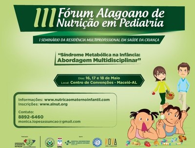 3º Fórum Alagoano de Nutrição em Pediatria discute Síndrome Metabólica | nothing