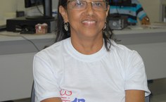 Professora do curso, Virgínia Bárbara