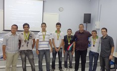 Alunos do Ifal com os professores