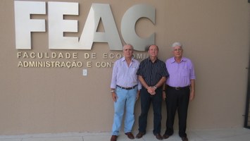 Representantes dos economistas de Alagoas visitam a Feac