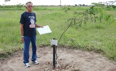 Sebastião Pereira em visita de roti na ao Bosque em Defesa Pela Vida, referência de sua luta por justiça