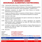 Docentes da Ufal discutem Segurança Alimentar e Nutricional