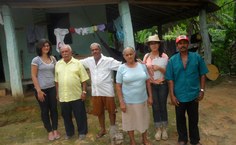 Lote visitado pelos estudantes