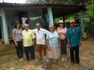 Lote visitado pelos estudantes