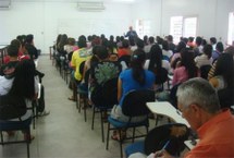 Professor Roberaldo durante aula do Paesp