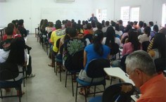 Professor Roberaldo durante aula do Paesp