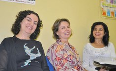 Rosa Predes, Valéria Correia e Virgínia Borges fazem parte da comissão coordenadora do projeto integrado