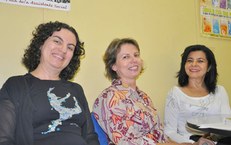 Rosa Predes, Valéria Correia e Virgínia Borges fazem parte da comissão coordenadora do projeto integrado