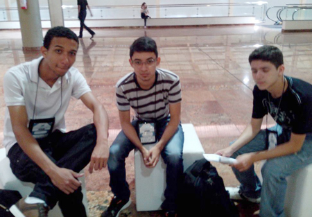 José Erick Medrado, Leonardo Lima e Gutierre Souza vieram do Maranhão