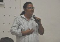 Valéria Rodrigues ofereceu o evento em memória da professora Denise Maria Pinheiro, que organizou as três primeiras edições do evento
