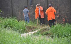 Servidores do Estado perfuram pontos do muro do presídio