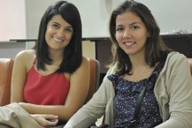 Estudantes de Arquitetura, Marcela Calheiros e Manuela Viana viajam para Itália e Estados Unidos, respectivamente