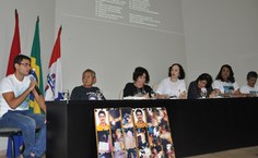 Mesa-redonda realziada durante o 12º Ato Ufal em Defesa da Vida