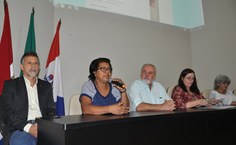 Professora Margarida Santos, representante da nova diretoria da Adufal