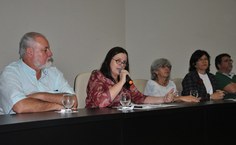 Rachel Rocha, vice-reitora da Ufal, presidiu a solenidade de abertura do 12º Ato Ufal em Defesa da Vida