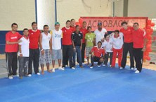 Equipe das acrobacias