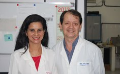 Os coordenadores da comissão organizadora professores Sandra Helena e João Inácio Soletti