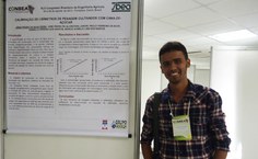 Aluno Jânio Pedro do Grupo Irriga no Conbea 2013