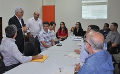 Reunião com equipe da UFS, na Copeve
