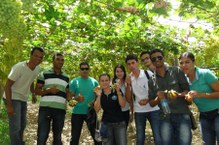 Alunos do Campus Arapiraca em visita à Fazenda Santa Elena