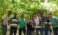 Aula prática proporciona novos conhecimentos para alunos de Agronomia