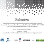 Arquivista da Funarte fará palestra sobre digitalização de acervo fotográfico